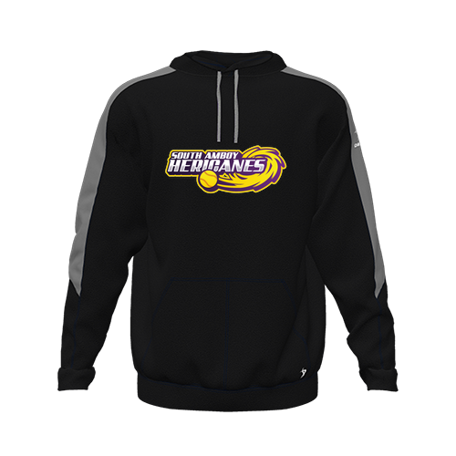 [CUS-DFW-HOOD-FLC-LSL-BLK-YXS-LOGO1] Hoodie (Youth XS, Black, Logo 1)