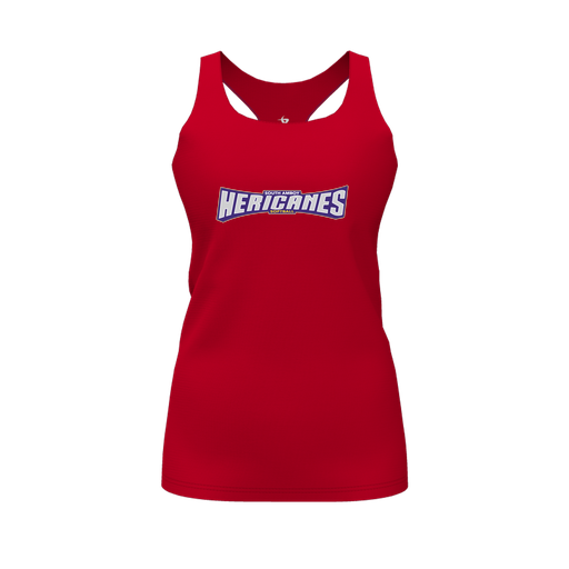 [FT0TRBRD-FYS-LOGO2] Decker Racerback Tank Top (Female Youth S, Red, Logo 2)