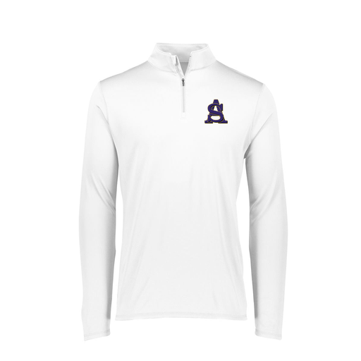 [FTLQFLWH-FAXS-LOGO3] Decker Women's Flex-Lite 1/4 Zip Shirt (Female Adult XS, White, Logo 3)
