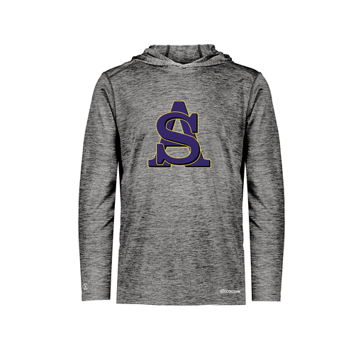 [FOLHCGBK-AS-LOGO3] Decker Men's Charge Hoodie (Adult S, Black, Logo 3)