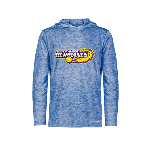 [FOLHCGRY-YS-LOGO1] Decker Youth Charge Hoodie (Youth S, Royal, Logo 1)