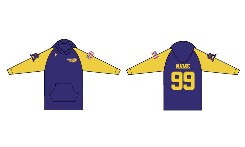 South Amboy Hericanes Softball 10U - Extra Hoodie